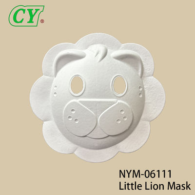 أقنعة حيوانات بيضاء للهالوين، اصنعها بنفسك، قاعدة مصبوبة من اللب صديقة للبيئة للرسم الإبداعي والرش بالرش